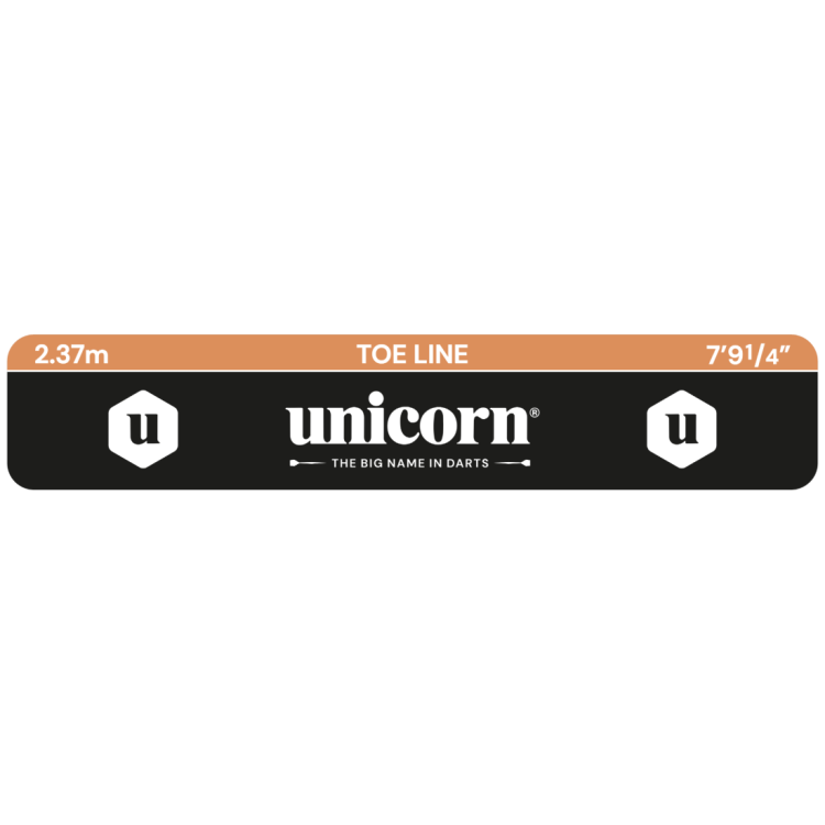 Linia Rzutu Dart Unicorn Self Adhesive Oche - heavy duty