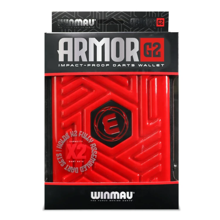 Pokrowiec Etui WINMAU Armor G2 Red na Lotki Rzutk Dart