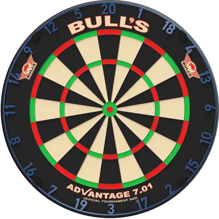 Bulls Number Ring on Board - Blue.webp