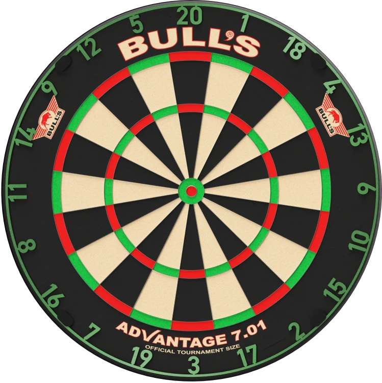 Bulls Number Ring on Board - Green.webp