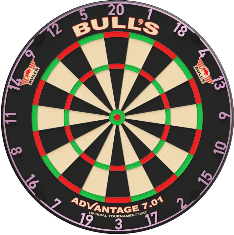 Bulls Number Ring on Board - Pink.webp