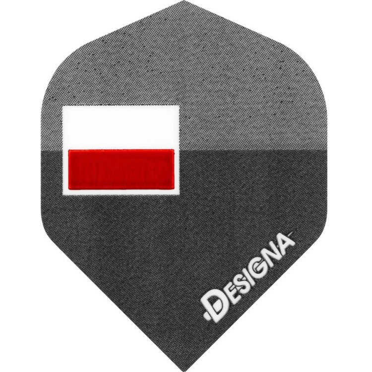 Piórka Patriot Standard - Polska do Lotek Rzutek Dart