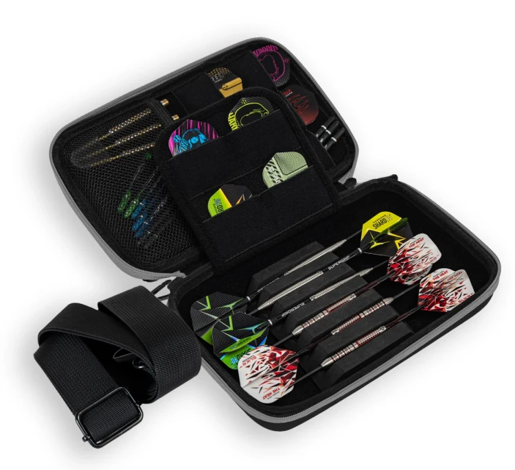 POKROWIEC ETUI NA LOTKI RZUTKI DART HARROWS SMART CASE XL Szary