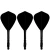 Force 90 Vortex Kite Solid Black Medium.webp