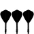 Force 90 Vortex Kite Solid Black Tweenie.webp