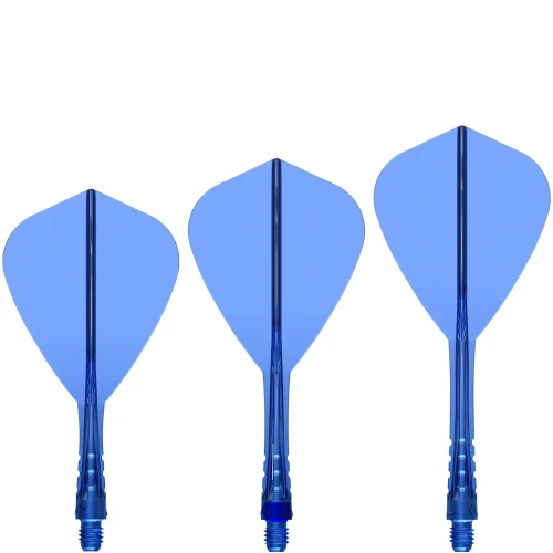 Force 90 Vortex Kite Trans Blue.webp