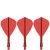 Force 90 Vortex Kite Trans Red Short.webp