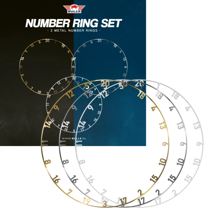 Zestaw Pierścieni Numerycznych Bull's do Tarczy Dart