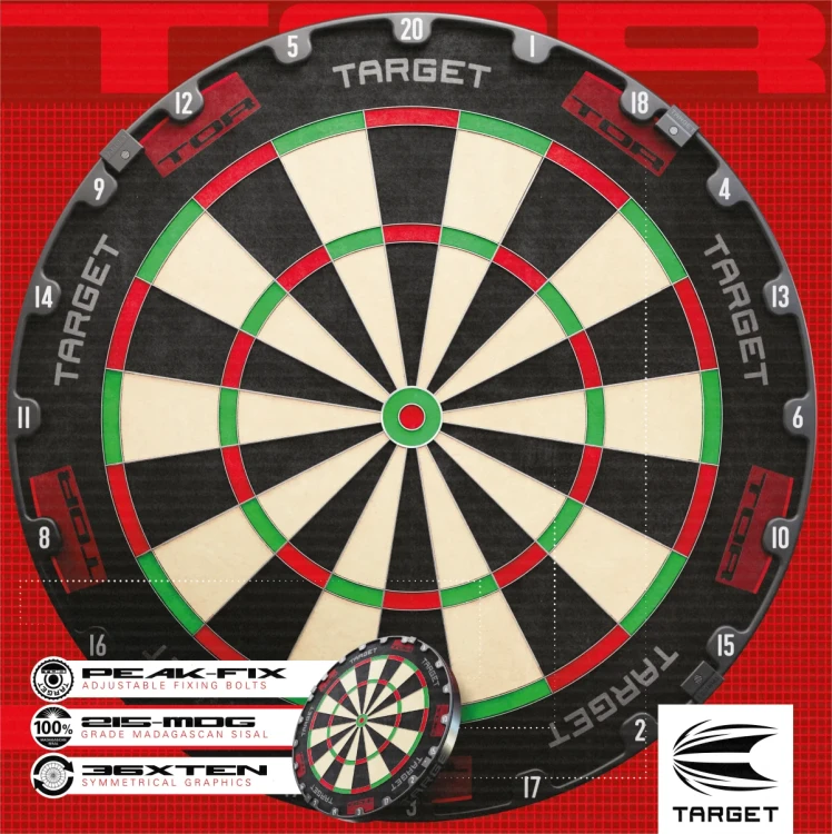 Profesjonalna Tarcza Sizalowa do gry w Dart TARGET TOR