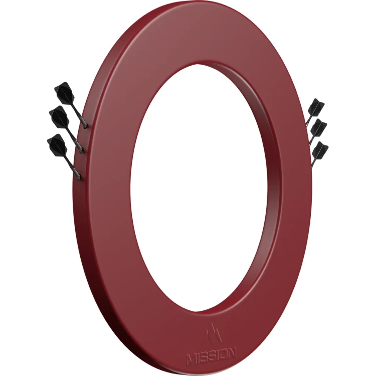 Mission Red Logo Surround With Dart Holder Angle.webp