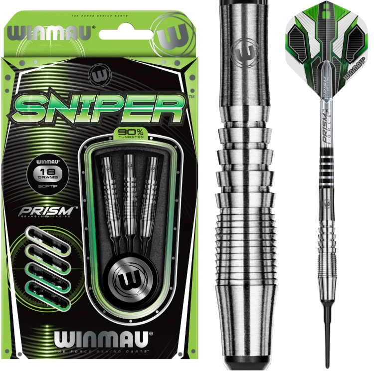 Lotki Rzutki Dart WINMAU Sniper 90% Wolfram 16g SOFT