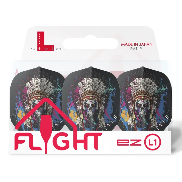 Piórka L-Style L1EZ Standard Chief Skull do Lotek Rzutek Dart