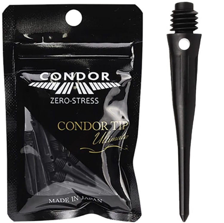 Plastikowe Końcówki Groty Condor Tip Ultimate 2BA do lotek rzutek dart