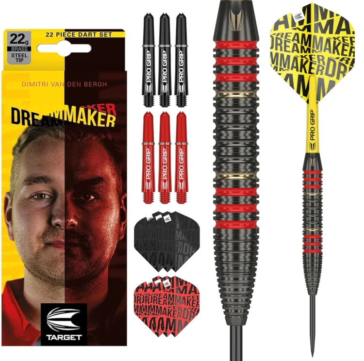 Lotki Rzutki Dart Target Dimitri van den Bergh 22g