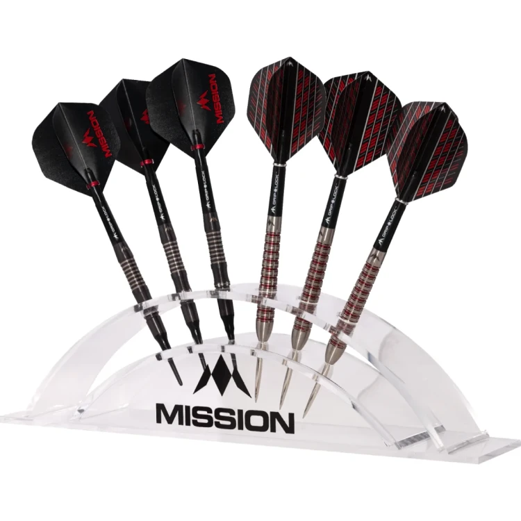 Stojak Organizer na Lotki Rzutki Mission Station 6 Acrylic