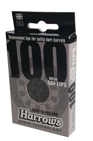 Końcówki Groty Dart SOFT Harrows Micro 100szt
