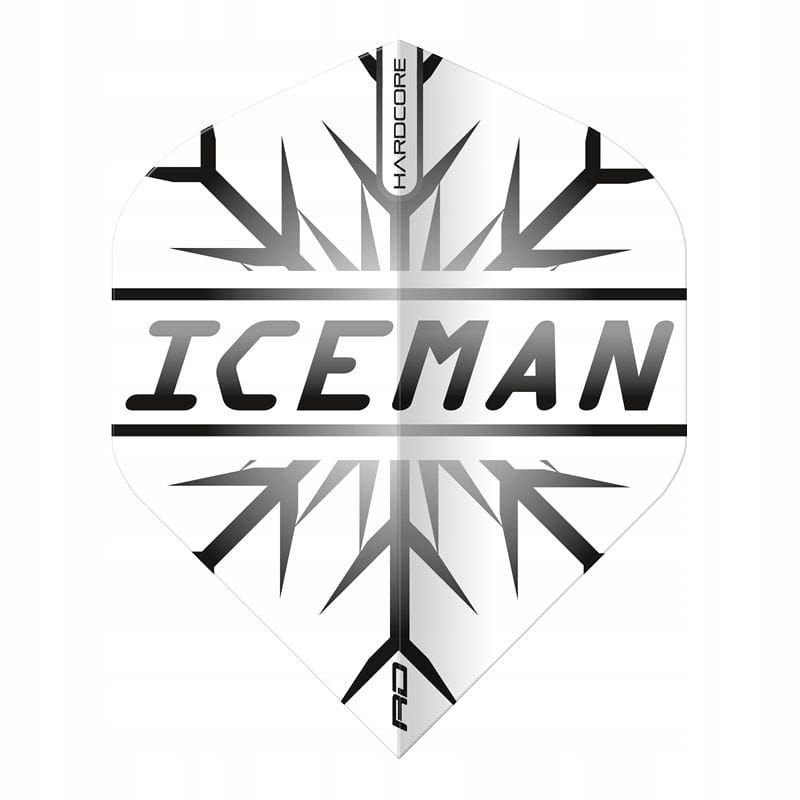 Piórka Red Dragon Gerwyn Price Iceman do Lotek Rzutek Dart