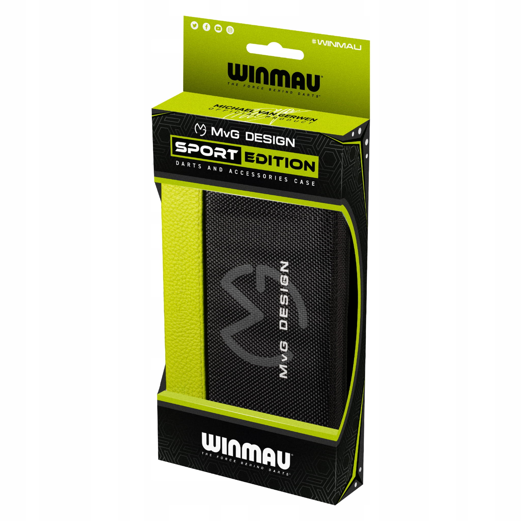 Etui Pokrowiec Na Lotki Rzutki Dart Winmau MVG Wallet