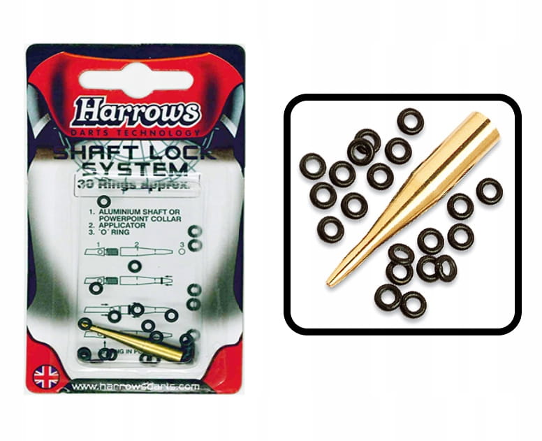 Harrows Lock System Blokowania Shaftów Aplikator O Ring Dart