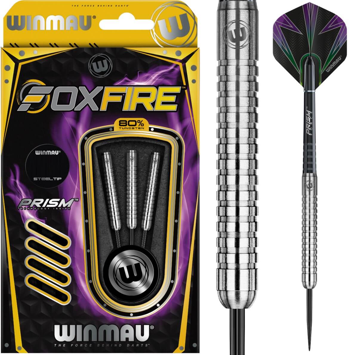 Lotki Rzutki Dart Winmau Foxfire 80% Wolfram 21g, 23g, 25g