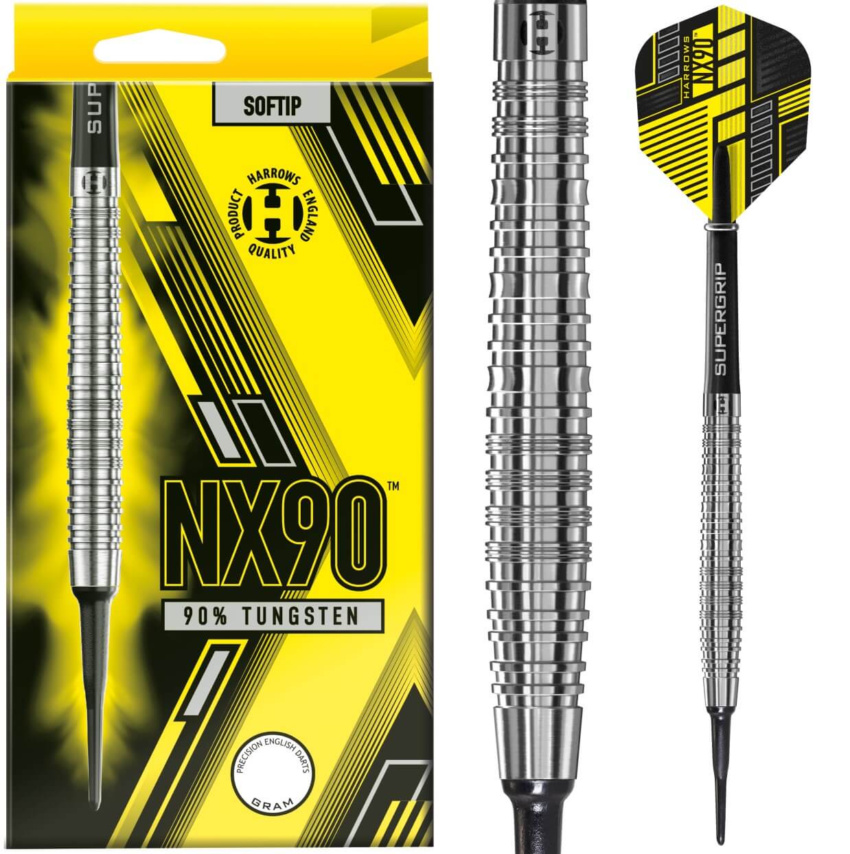 Lotki Rzutki Dart Harrows NX 90% Wolfram 16g, 18g SOFT