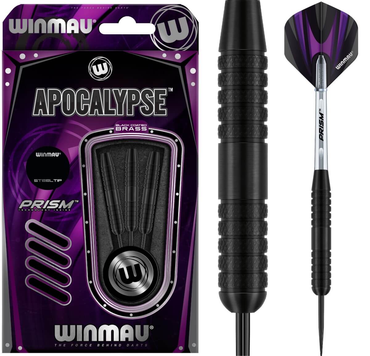 Lotki Rzutki Dart Winmau Apocalypse Brass Mosiężne 23g 25g