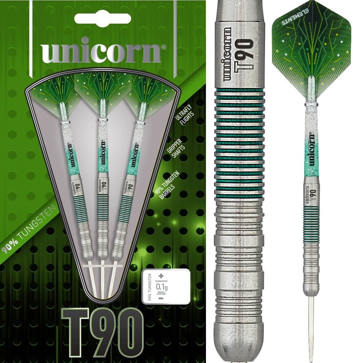 Lotki Rzutki Dart Unicorn T90 Core XL 90% Wolfram 21g, 23g, 25g
