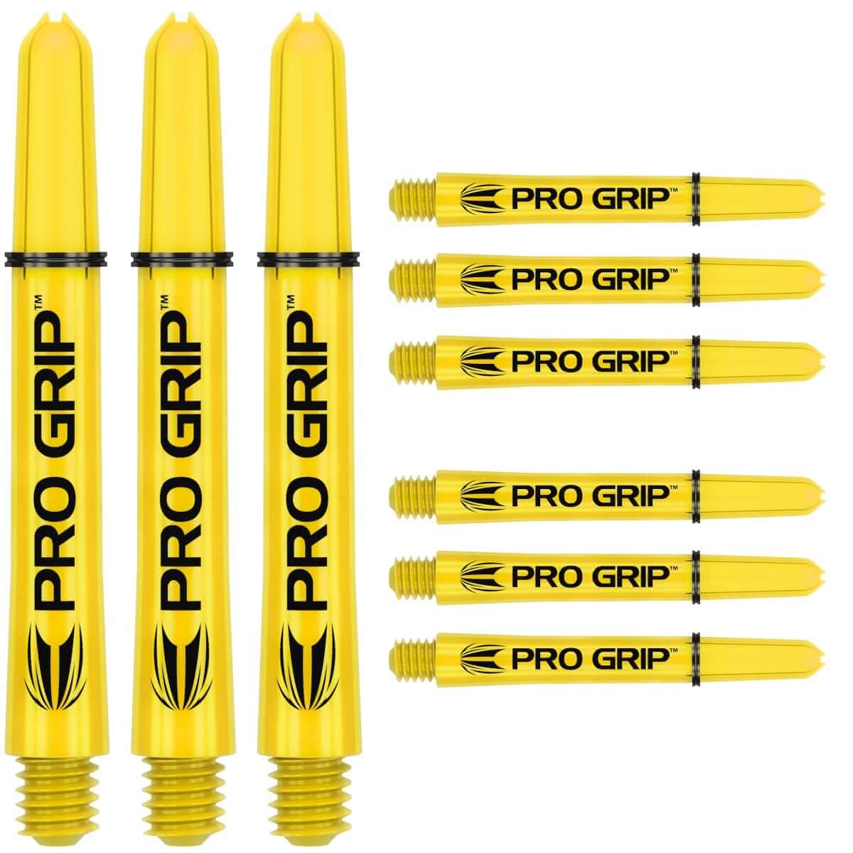 Shafty Target Pro Grip do lotek rzutek dart 9szt. - Short, Intermediate, Medium