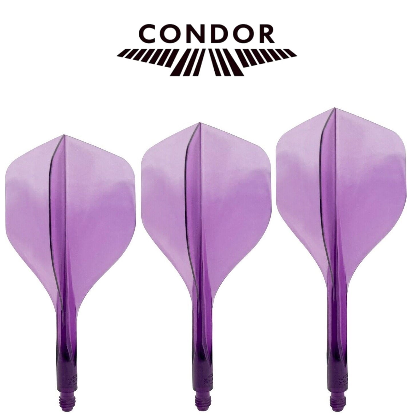 Condor AXE 120 Trzyskrzydłowe Shafty + Piórka Dart Standard - Short, Medium, Long