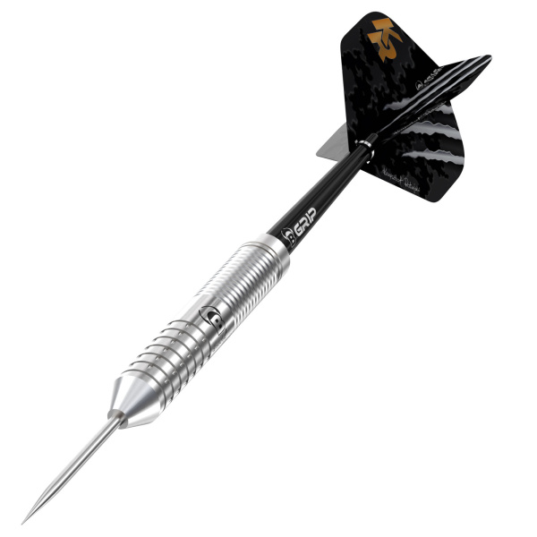 LOTKI RZUTKI DART BULLS Krzysztof Ratajski Silver Mosiężne 22g, 24g - obrazek 2