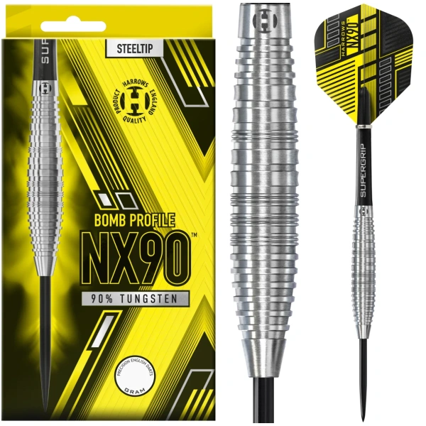 LOTKI RZUTKI DART HARROWS NX90 Bomb - 90% Wolfram 21g, 23g, 25g