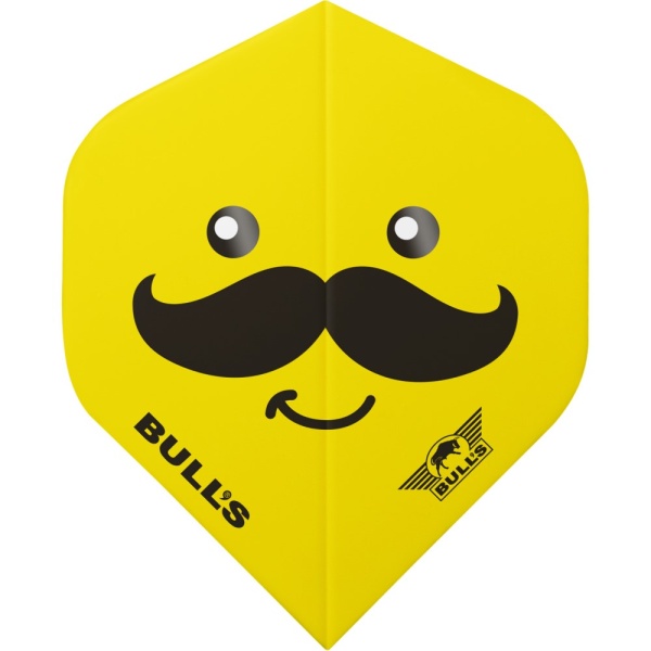 Piórka BULL'S NL Smiley Wąs Standard No.2 do Lotek Rzutek Dart