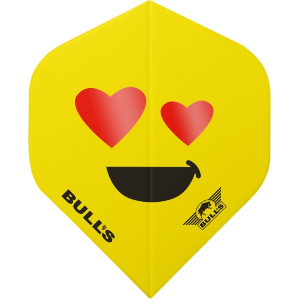 Piórka BULL'S NL Smiley Serduszka Standard No.2 do Lotek Rzutek Dart