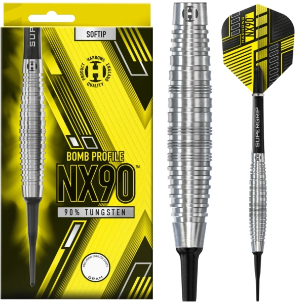 LOTKI RZUTKI DART HARROWS NX90 Bomb - 90% Wolfram 18g, 20g