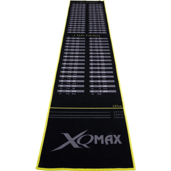Mata Ochronna do darta na podłogę XQMAX Checkout 285x60cm - Zielona