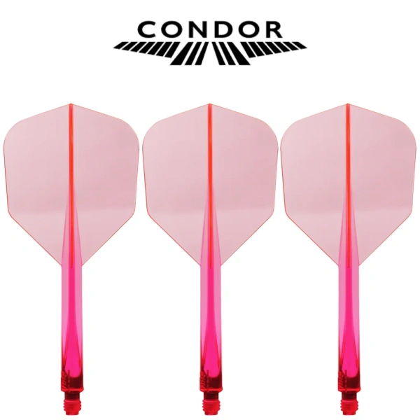 System Condor AXE Neon System Shafty + Piórka do rzutek Dart No6 Small - Short, Medium, Long