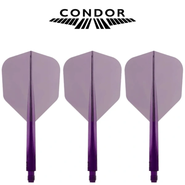 System Condor AXE System Shafty + Piórka do rzutek Dart No6 Small - Short, Medium, Long