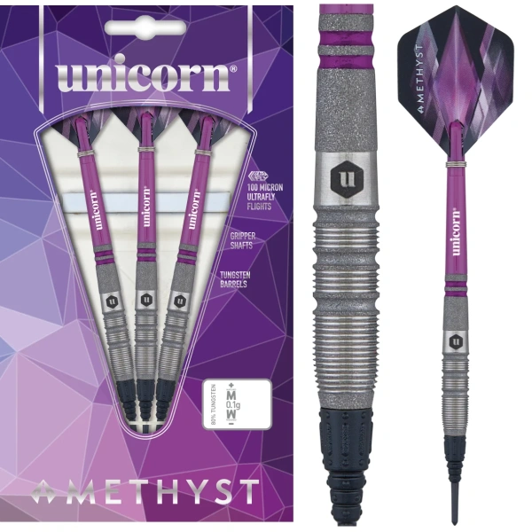 Lotki Rzutki Dart Unicorn Amethyst 3 80% Wolfram 19g