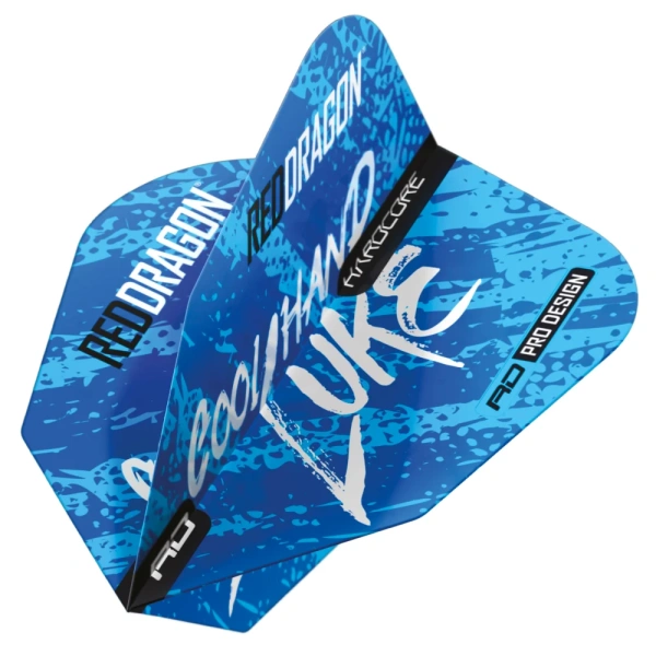 Piórka Luke Humphries World Champion Blue V - Shape - obrazek 2
