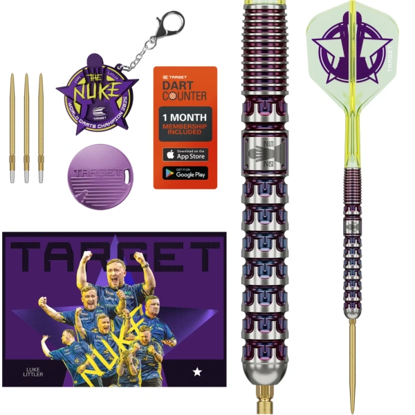 Lotki Rzutki Dart Target LUKE LITTLER G1 World Champion 90% SP 23g