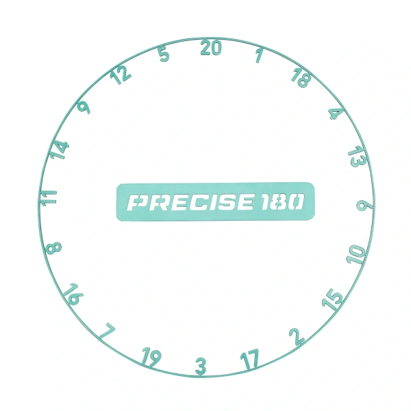 Pierścień Ring Numeryczny do sizalowej tarczy dart Precise180 Number Ring - Frozen Mint
