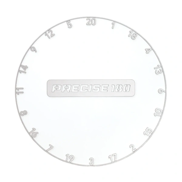 Pierścień Ring Numeryczny do sizalowej tarczy dart Precise180 Number Ring - Gunmetal