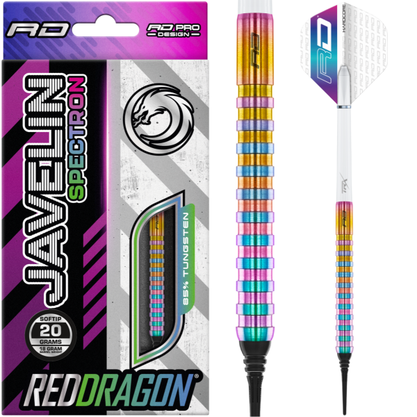 Lotki Rzutki Dart RedDragon Javelin Spectron 85% 20g Soft