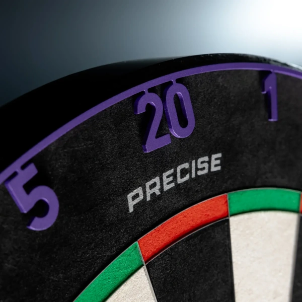 Pierścień Ring Numeryczny do sizalowej tarczy dart Precise180 Number Ring - Purple Pulse - obrazek 2