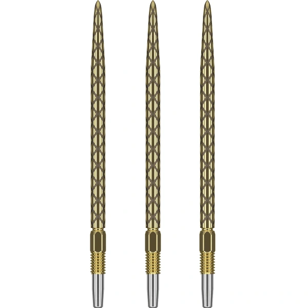 Stalowe Groty Końcówki Target Swiss Point Diamond Złote – 26mm, 30mm, 35mm, 40mm - obrazek 6