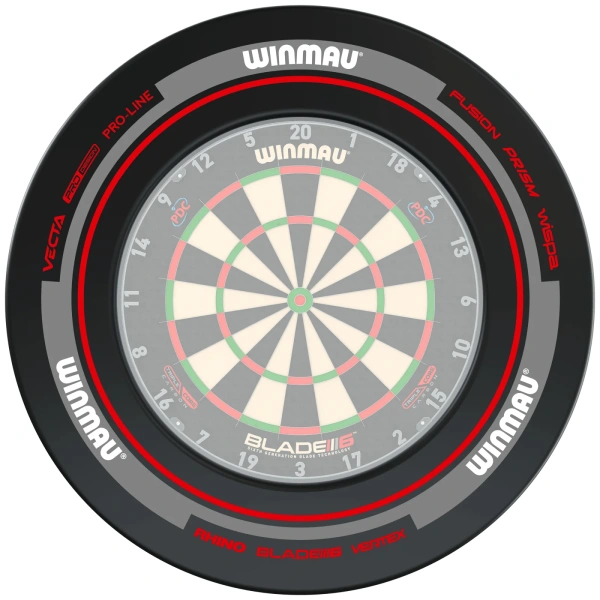 RING OPONA OCHRONNA WINMAU PRINTED - Advance Black/Red - obrazek 3