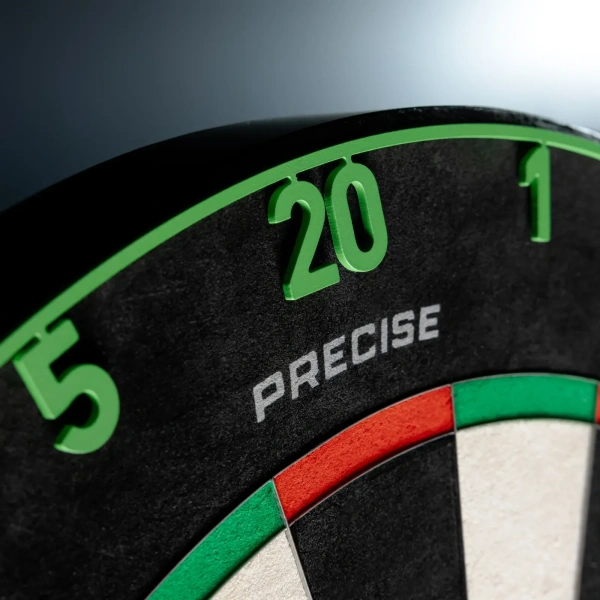 Pierścień Ring Numeryczny do sizalowej tarczy dart Precise180 Number Ring - Emerald Green - obrazek 2