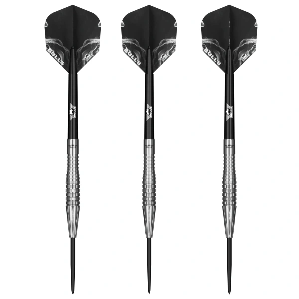 Lotki Rzutki do Darta Bull's Smoke 90% Silver Ash 23g, 25g Steeltip - obrazek 3