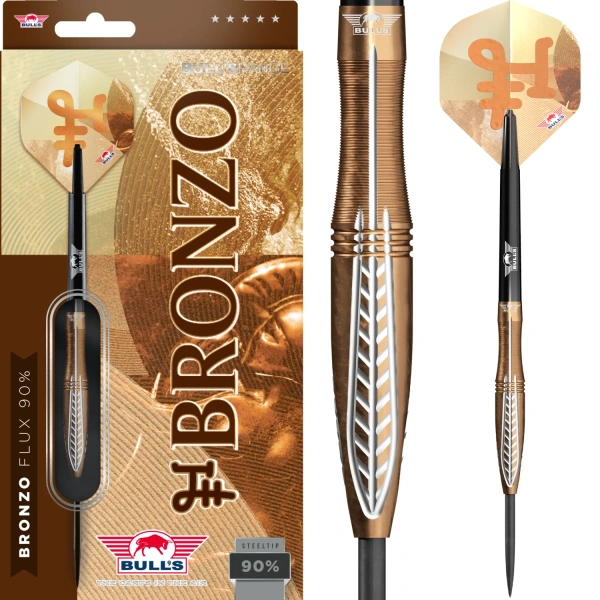 Lotki Rzutki Dart Bull’s Bronzo Flux 90% 23g, 24g, 25g