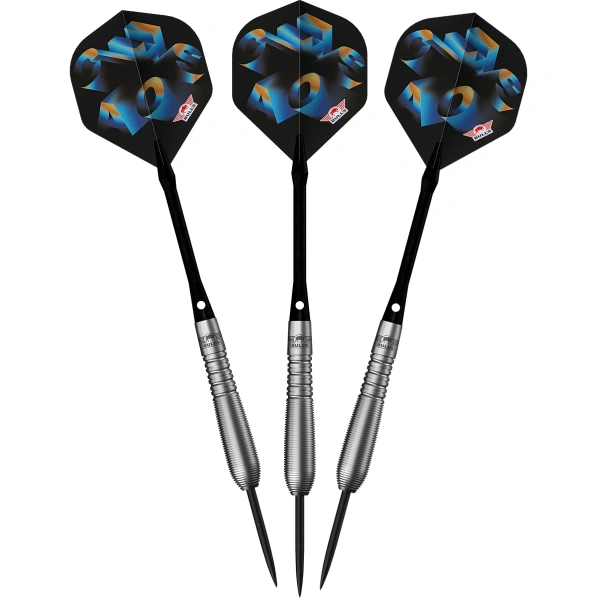 Lotki Rzutki Dart Bull's Chaos Niebieskie 90% 21g, 23g, 25g - obrazek 4